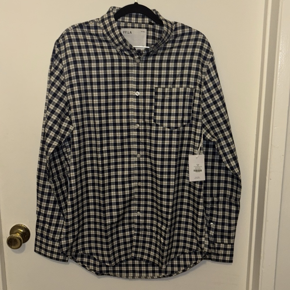 Five Four Los Angeles FF.LA Men's Button Up NWT